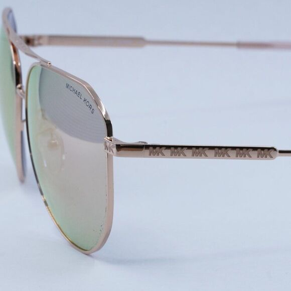 NEW MICHAEL KORS MK1109 11084Z ROSE GOLD/ PINK SUNGLASSES - Picture 2 of 11